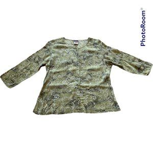 Ladies' Columbia Button Up Shirt, Size XL